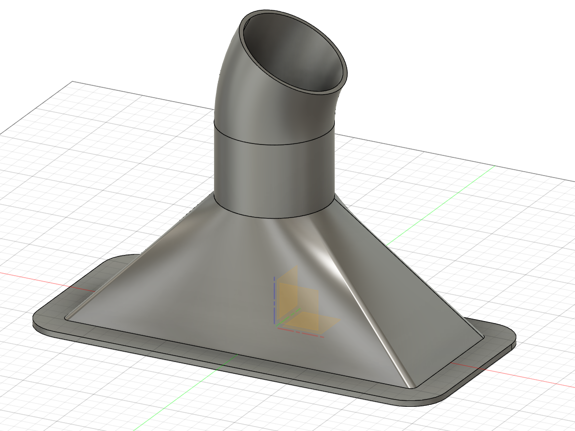 Parameterised Brake Duct Inlet