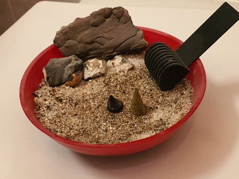 Mini Katzenstreuschaufel für Vogelsand