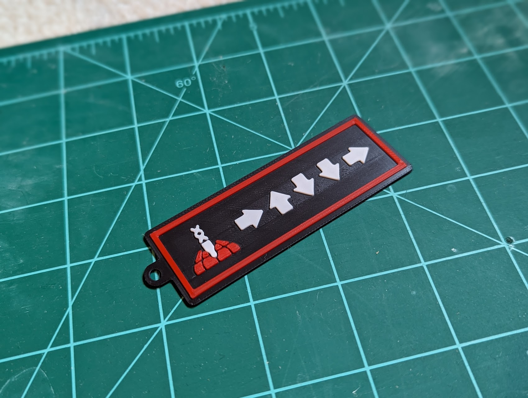 HELLDIVERS 2 Orbital Railcannon Stratagem Keychain
