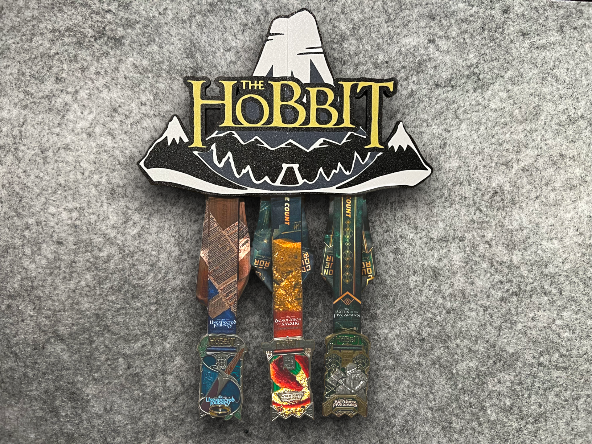 The Hobbit Medal Hanger | Conqueror Challenge