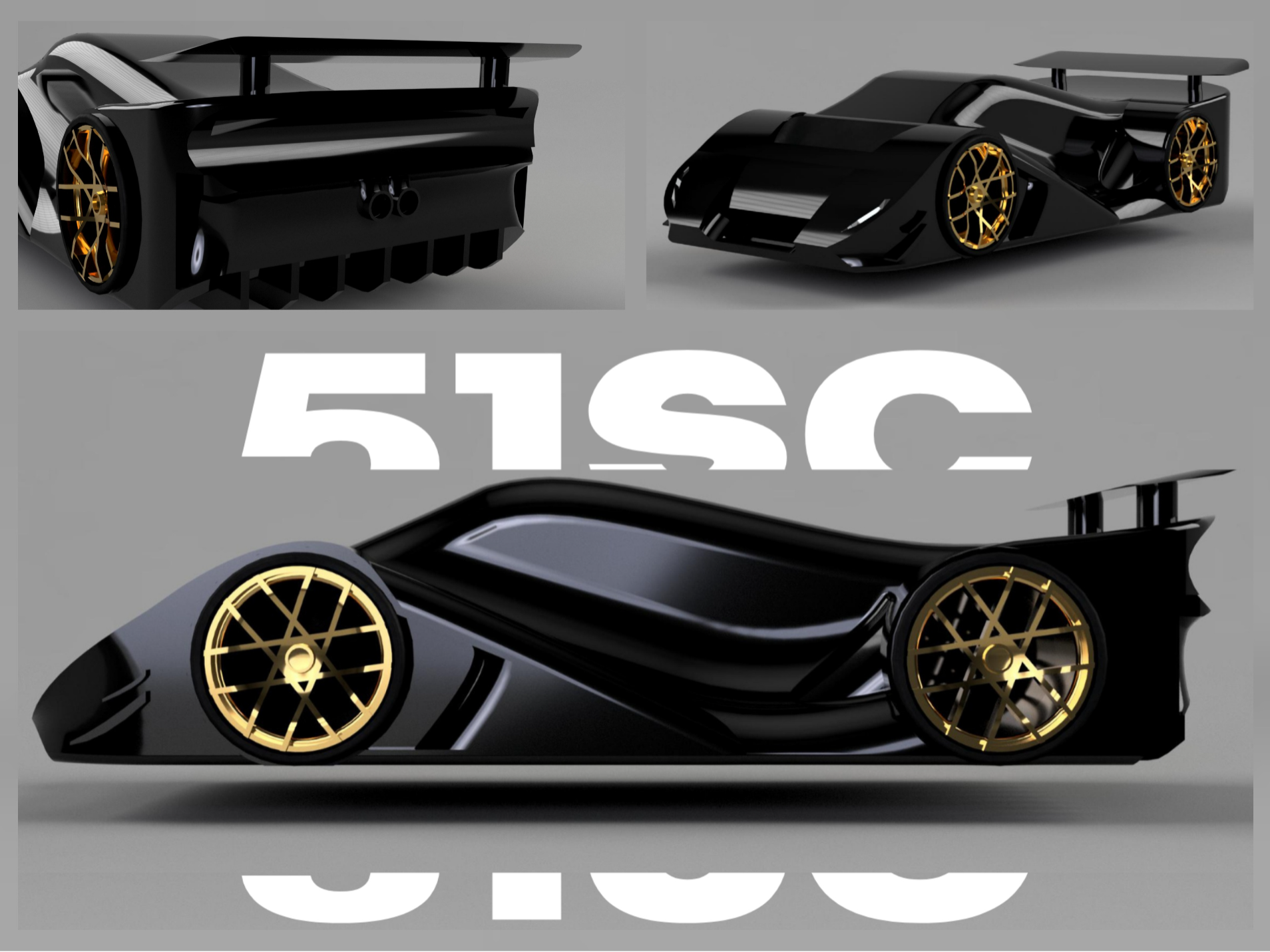 BATMAN'S RACE CAR