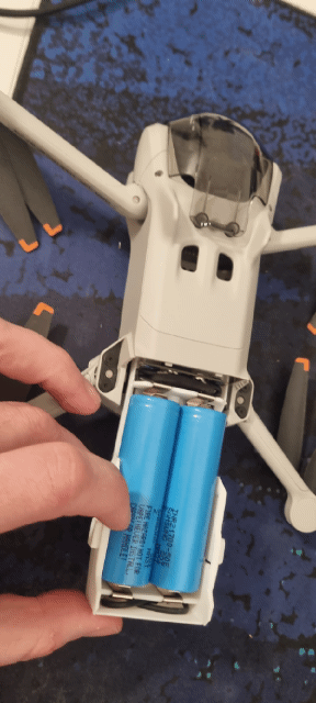 DJI Mini 3 Battery shell for 21700 cells mod