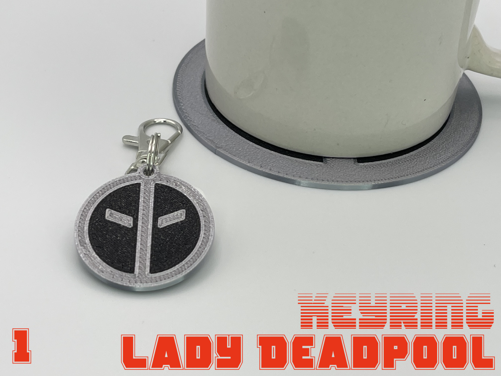 Lady Deadpool Keyring [Style 1]