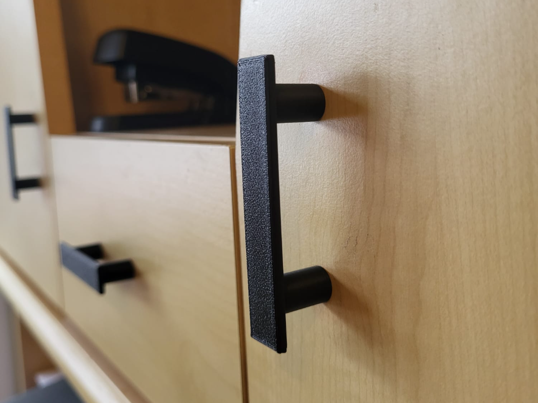 Modern Cabinet Handle – 49mm Mounting Holes