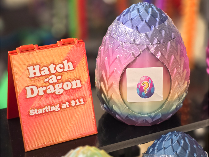 Hatch-a-Dragon Sign for Sellers