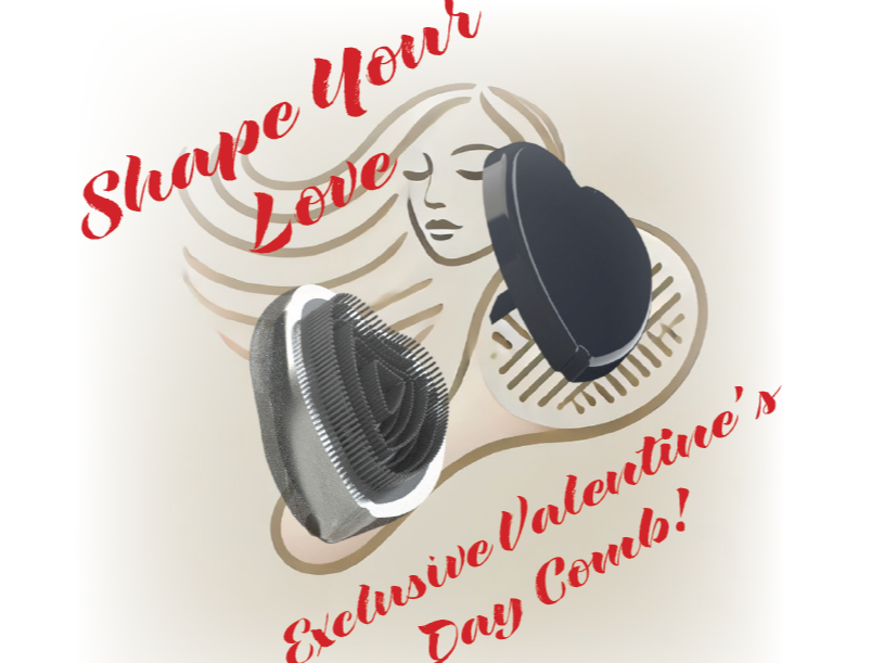 Valentine's Day Special: Heart-Shaped Comb
