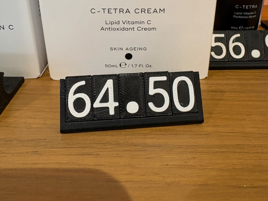 Price tags