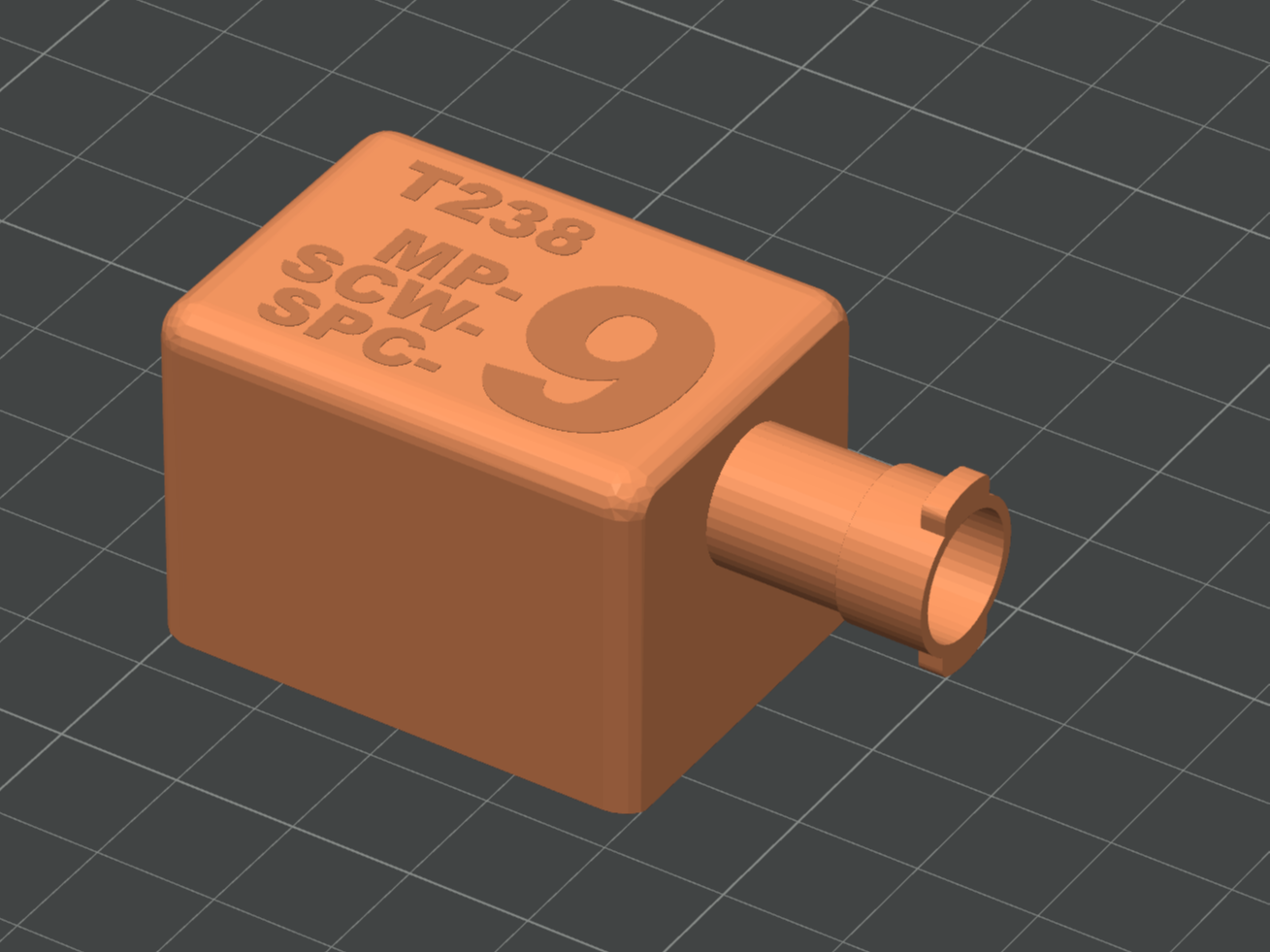 T238 Speedloader MP-, SCW-,SPC-9 mag load adapter