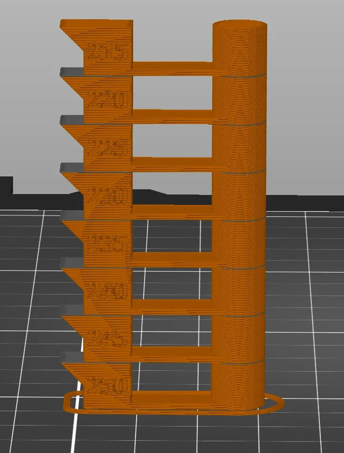 Heat Tower for PETG
