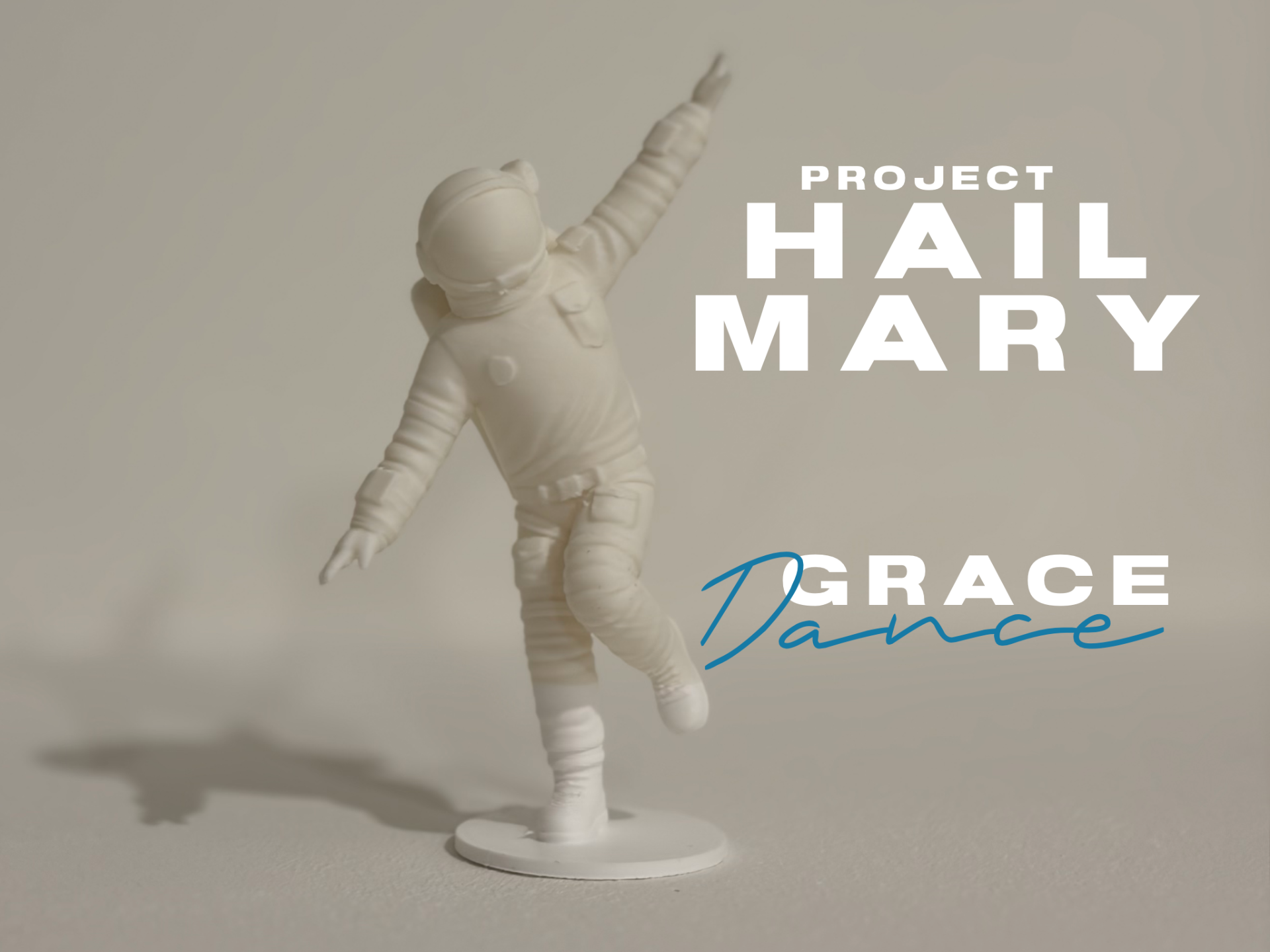 Project Hail Mary Dancing Astronaut Grace