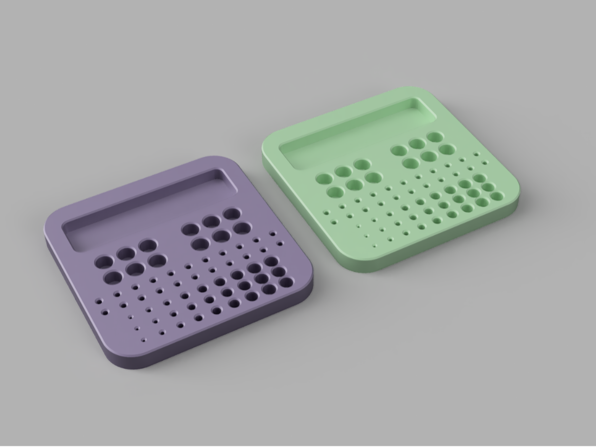 cnc bit organizer