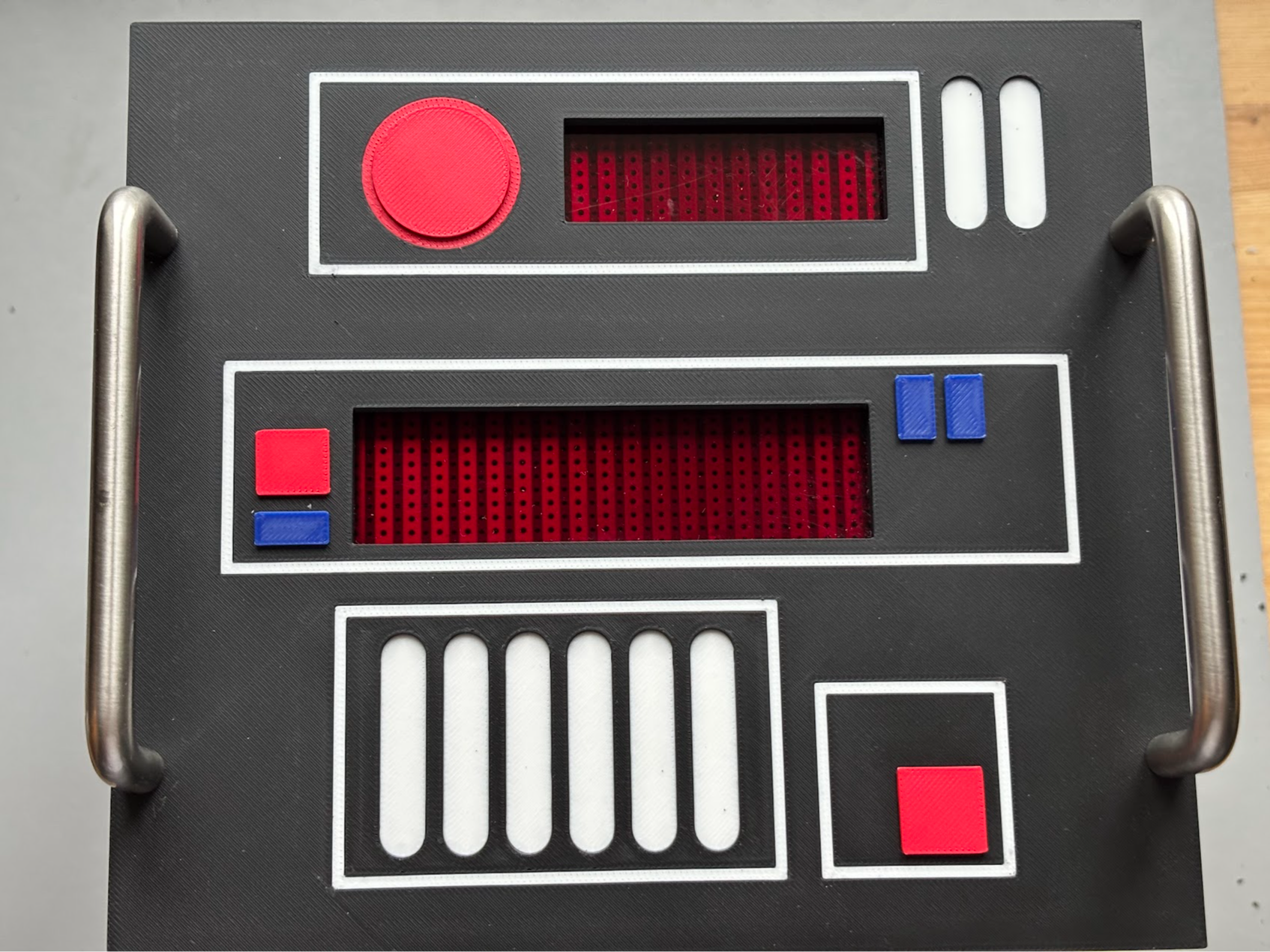 Alternative faceplate for N-S9 Starpath Unit