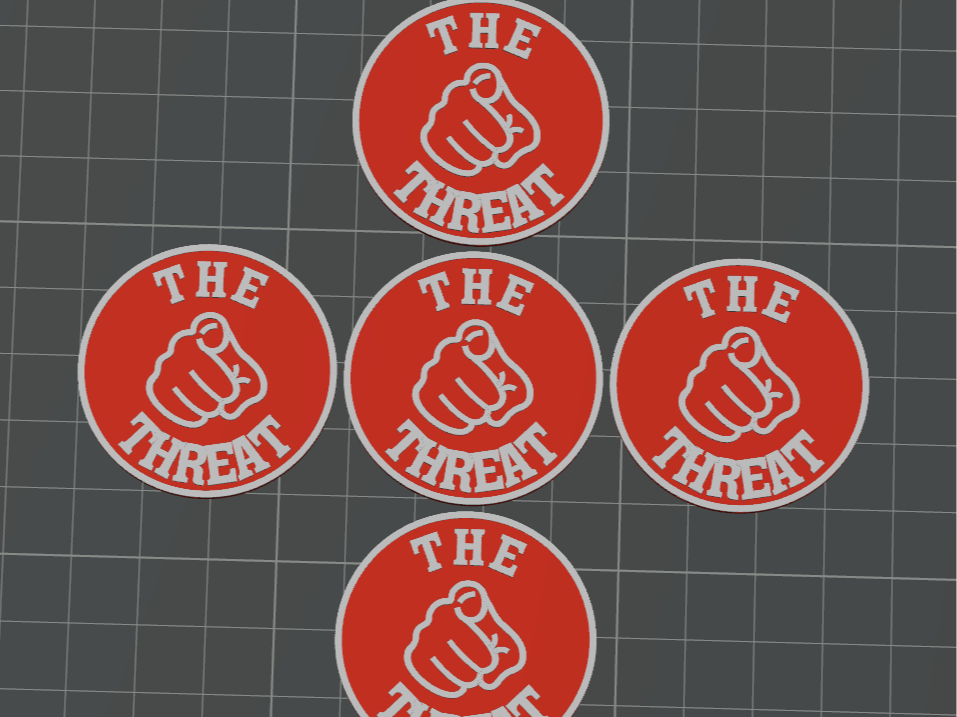 MTG Threat Token