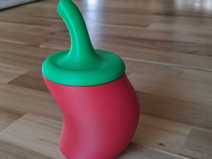 Chilli powder storage box