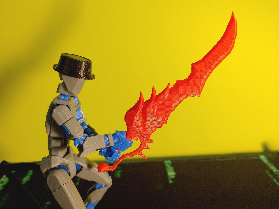 Poison Sword from Metin2 Game for Dummy 13 Metin