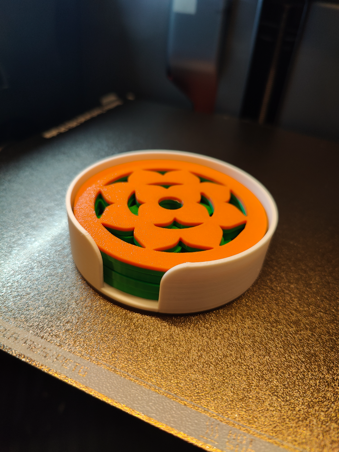 Flower coaster