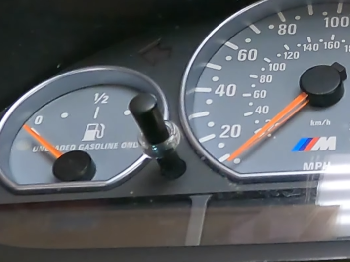 BMW e46 Instrument Cluster Push-Twish Button