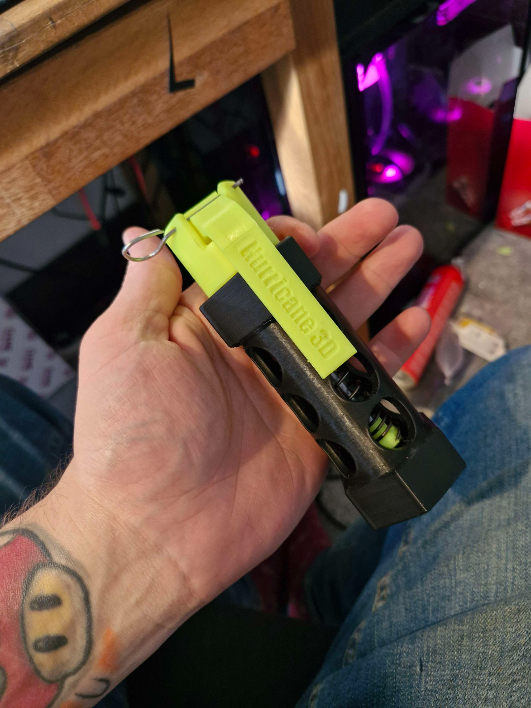 Hurricane Airsoft flashbang grenade