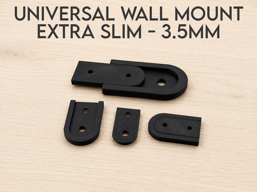 Universal Wall Mount - Extra Slim 3.5mm