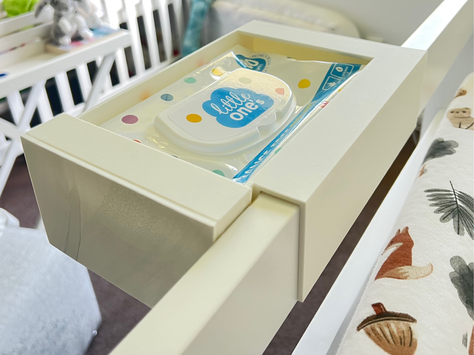 Baby Wipe Change Table Holder