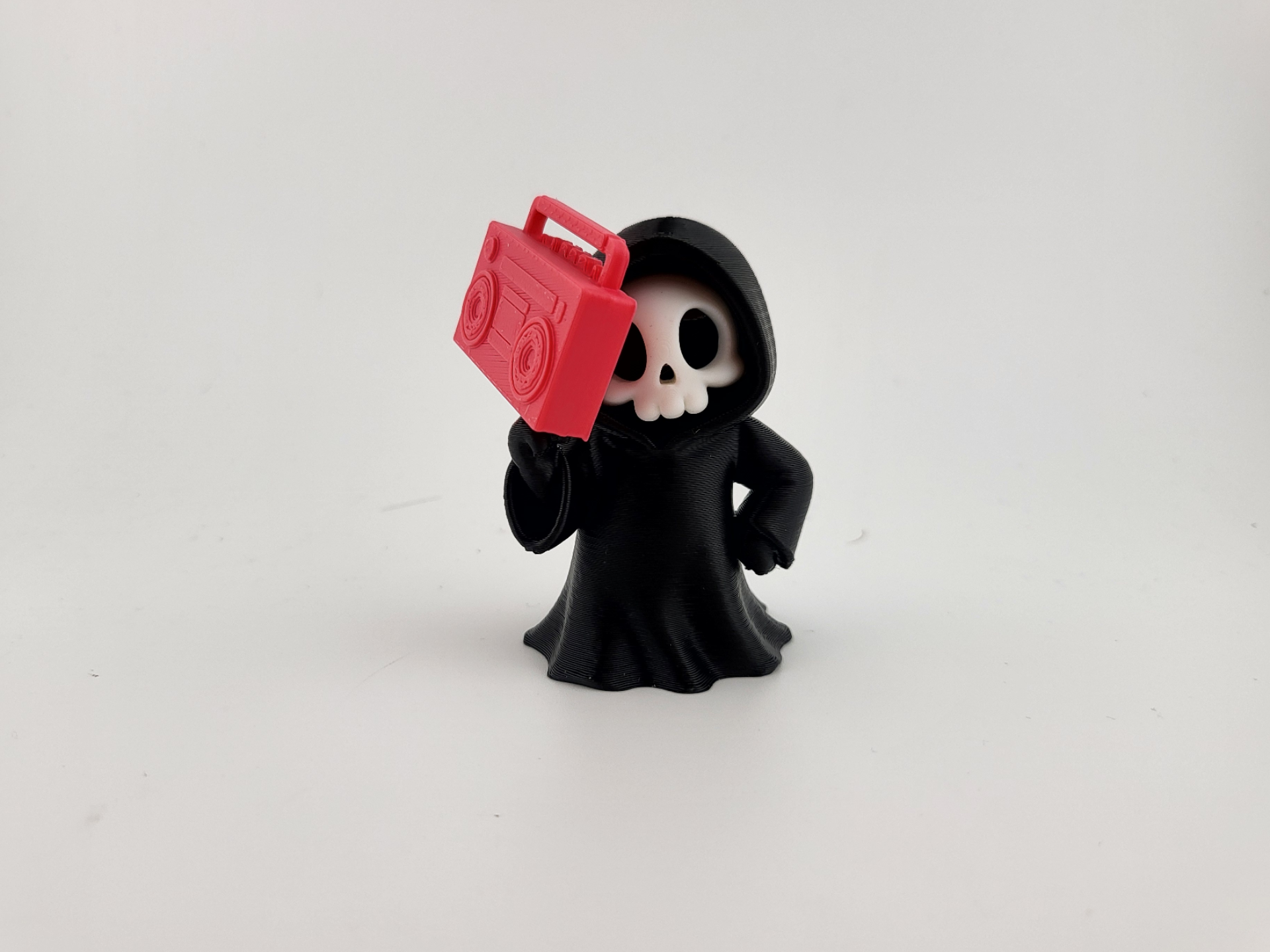 Grim Reaper Boombox Edition Printed Retro Figure