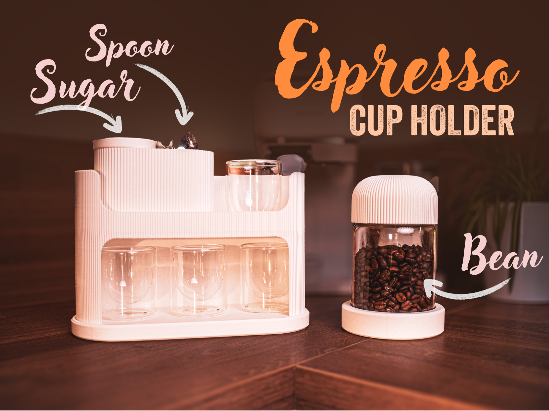 Espresso cup holder (perfect for Baristina)