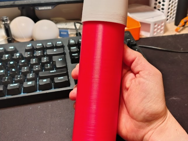 Tubo porta A4 con vite