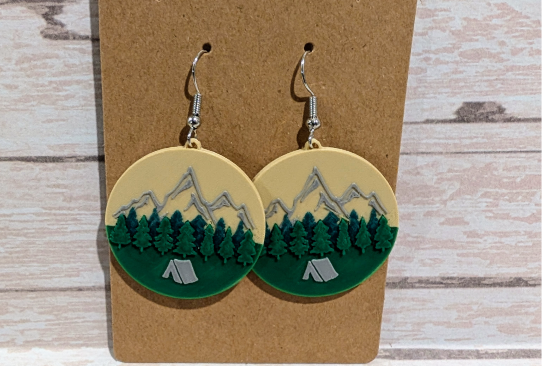 Camp Scenery Earrings
