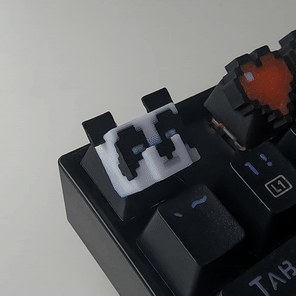 MINECRAFT PANDA KEYCAP - GAMING - CUSTOM KEYCAP