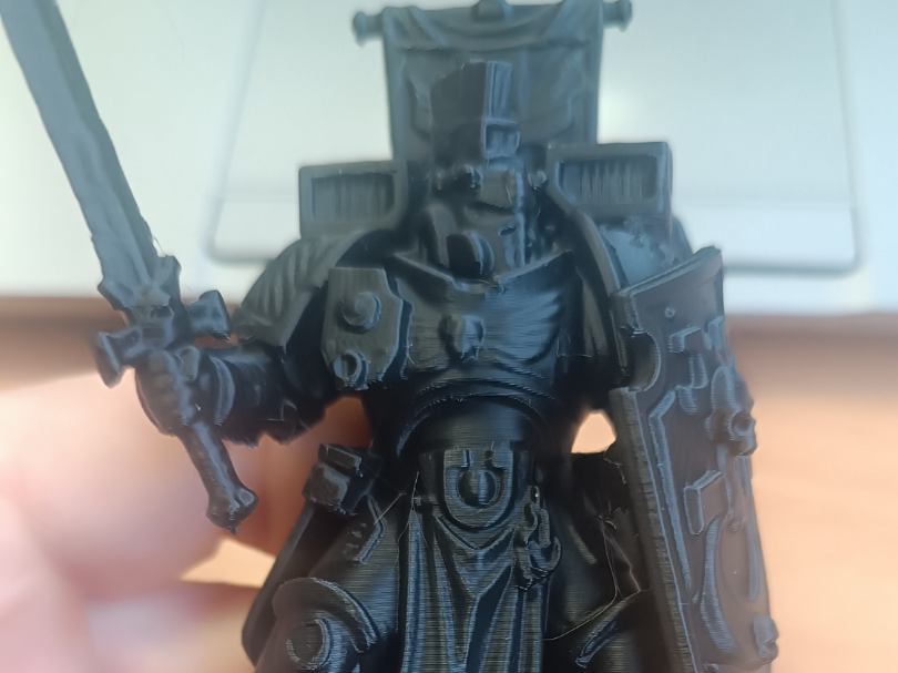 Ultramarine Champion - 40k Inspired Miniature