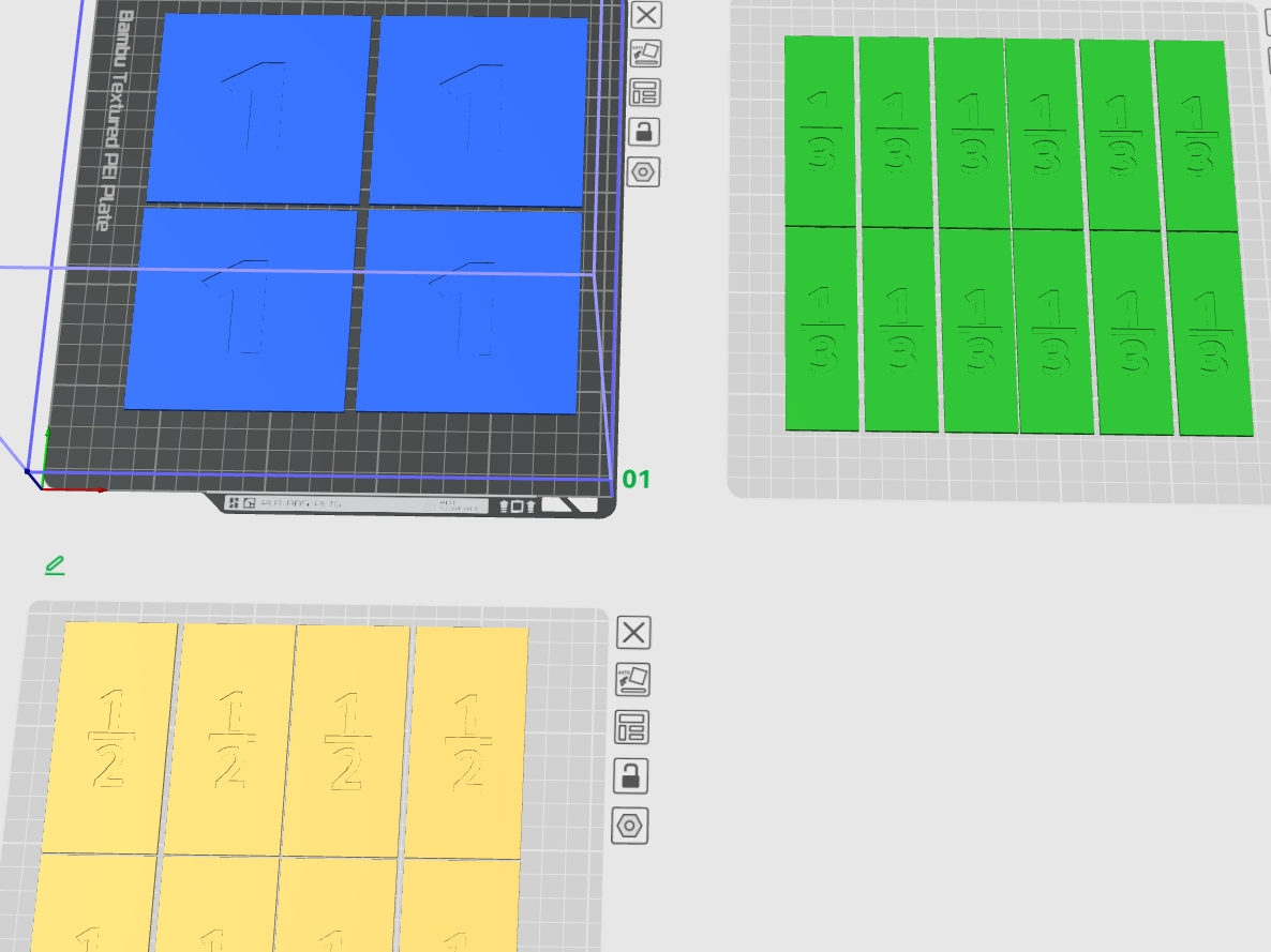 Fractions simple pour le 1er cycle