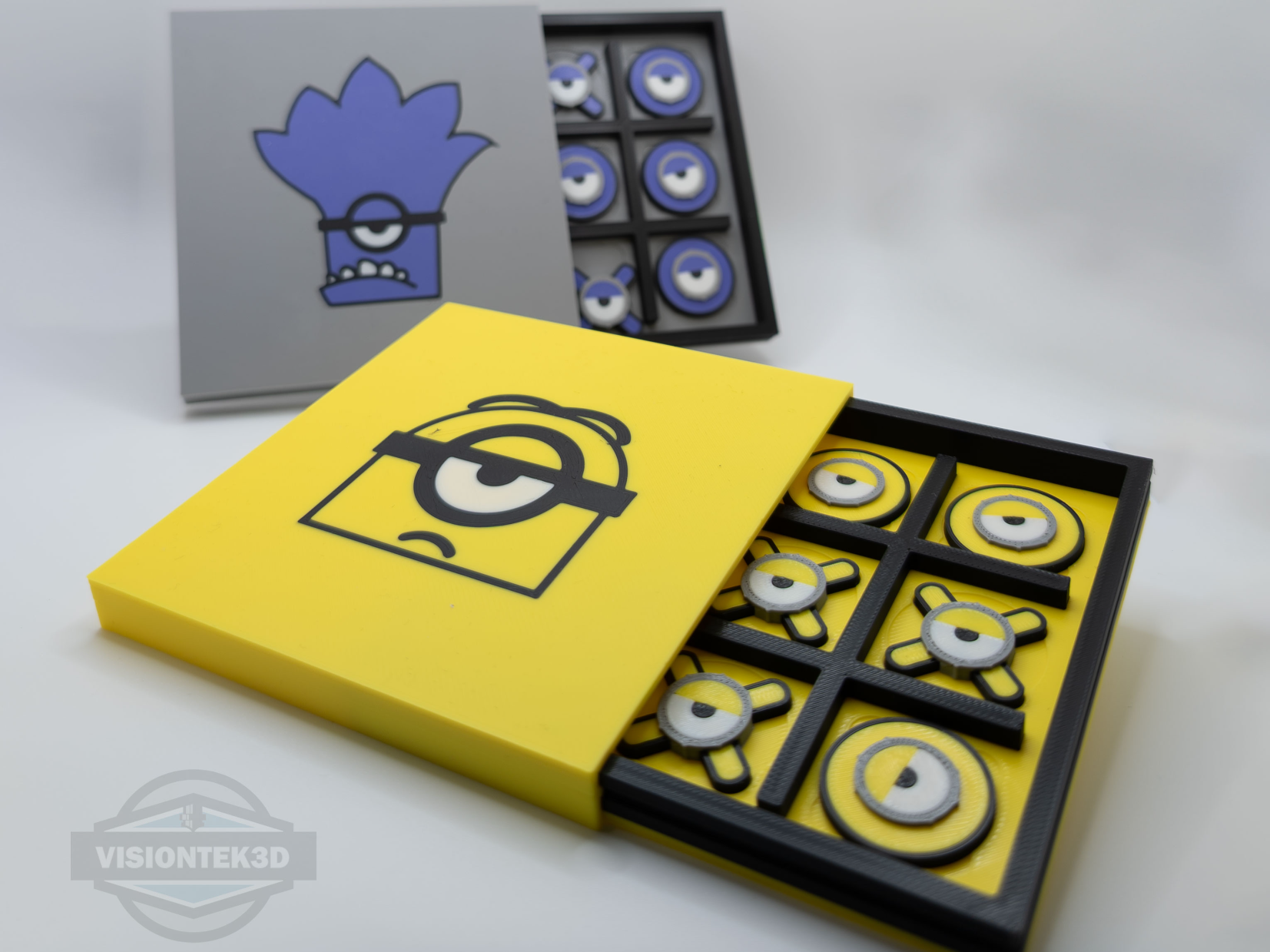 Minion-Themed Tic-Tac-Toe Travel Game