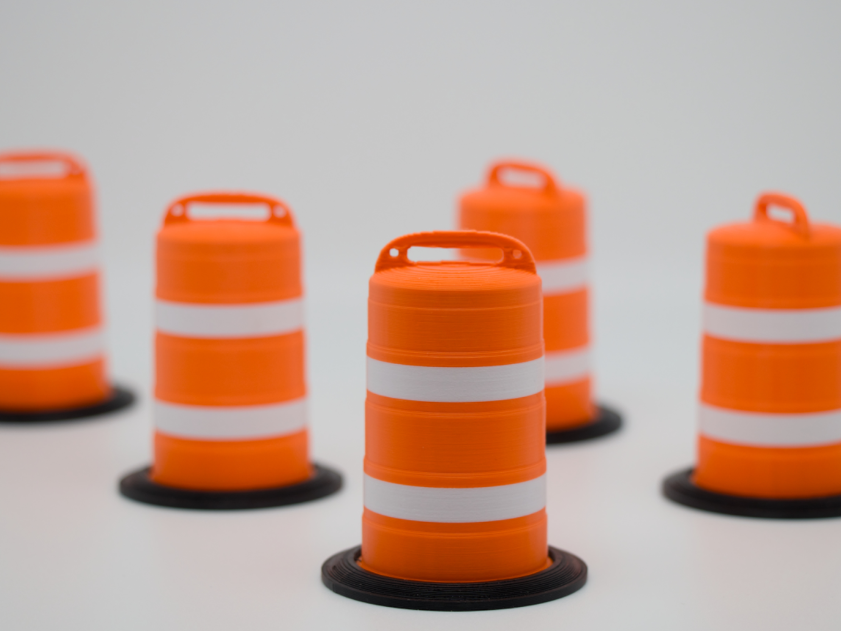 1:18 Scale Traffic Barrel