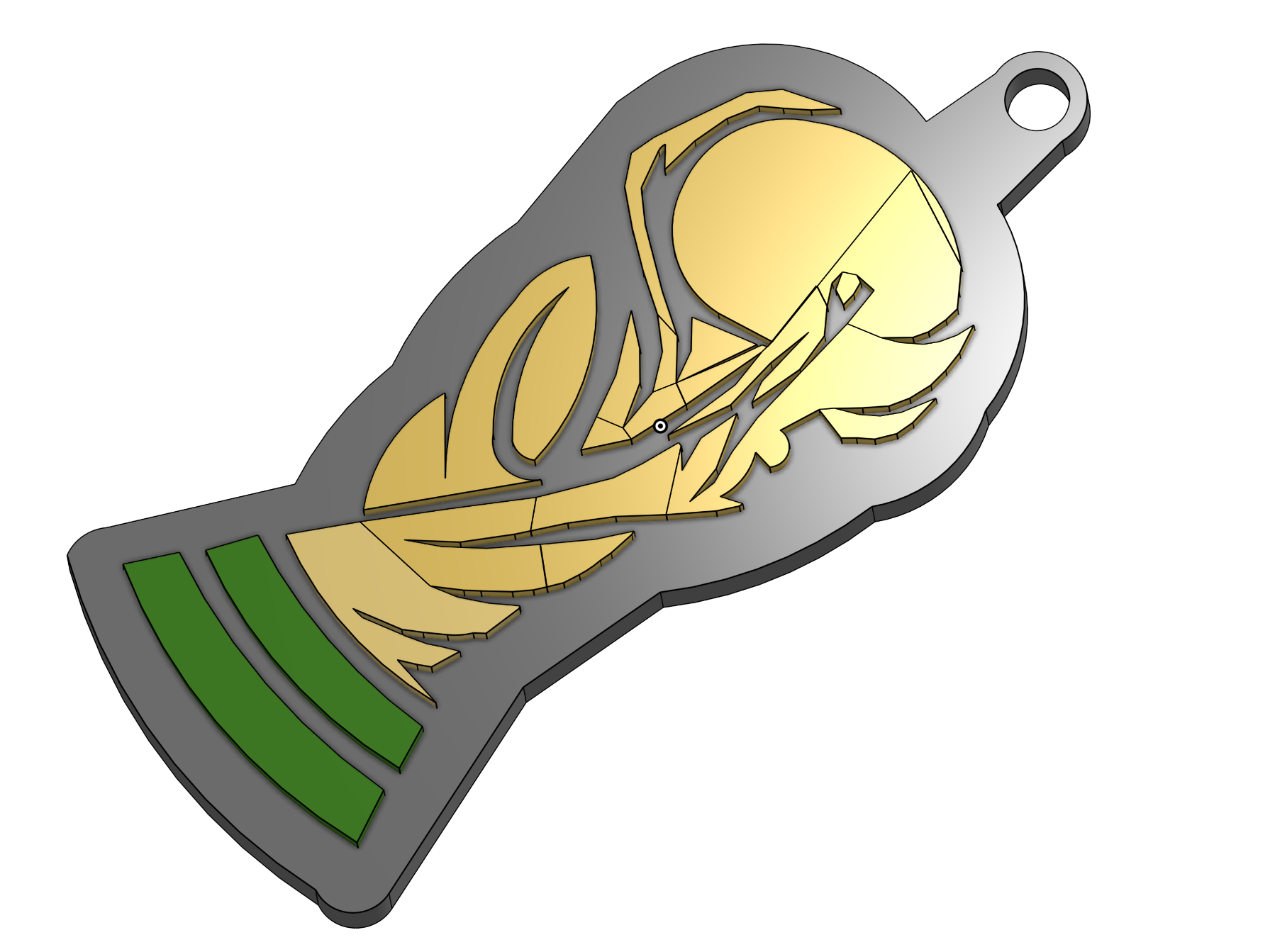 worldcup trophy keychain