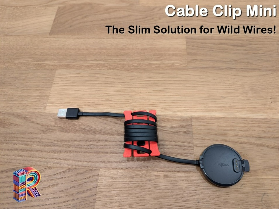 Cable Clip Mini: The Slim Solution for Wild Wires!