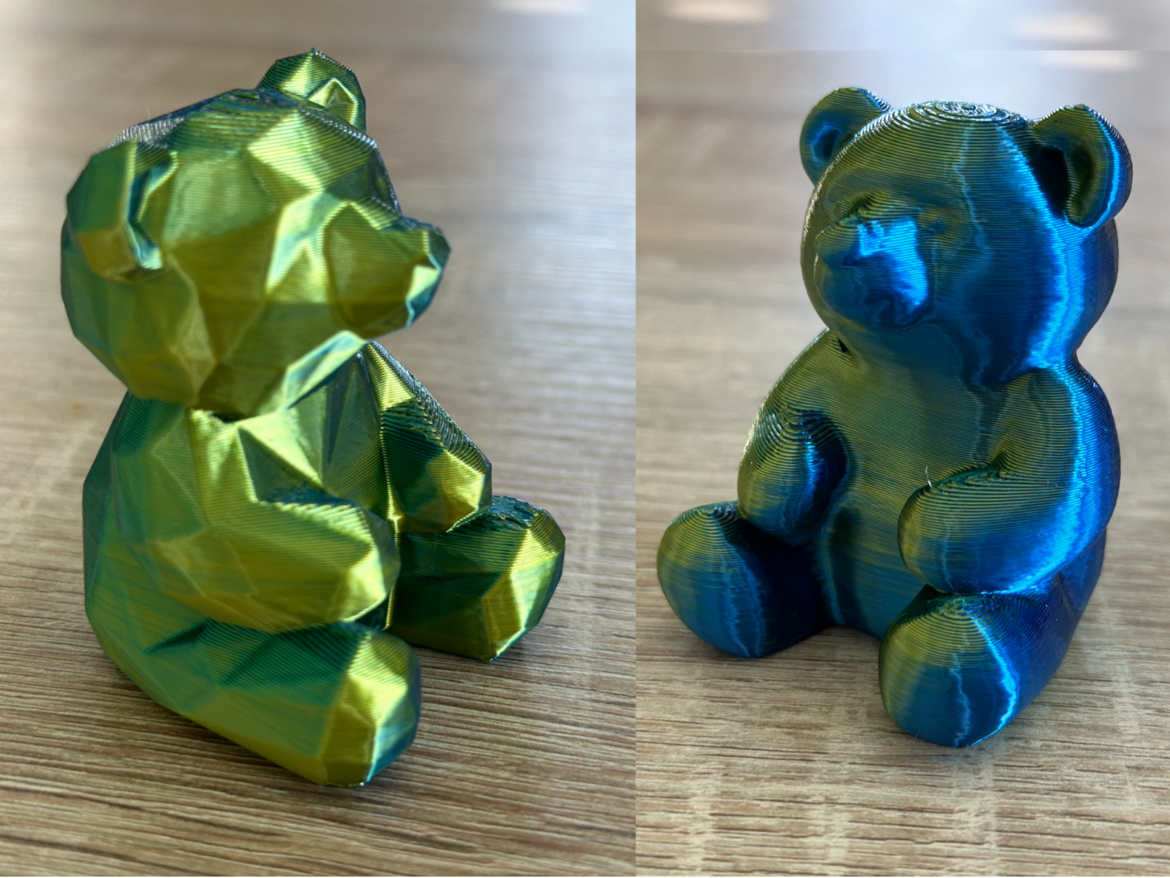 Lowpoly and plush cute bear