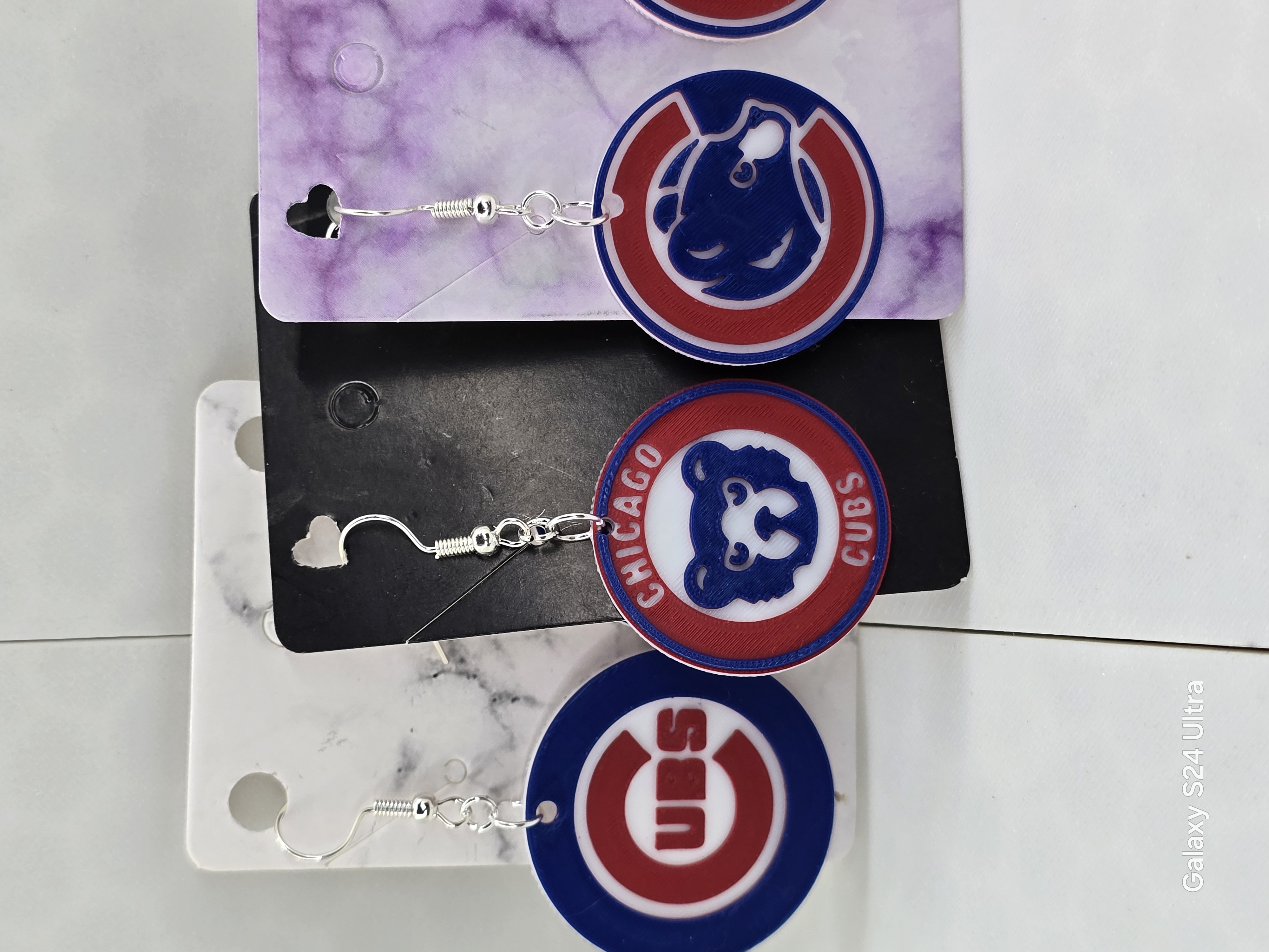 Chicago Cubs Earrings
