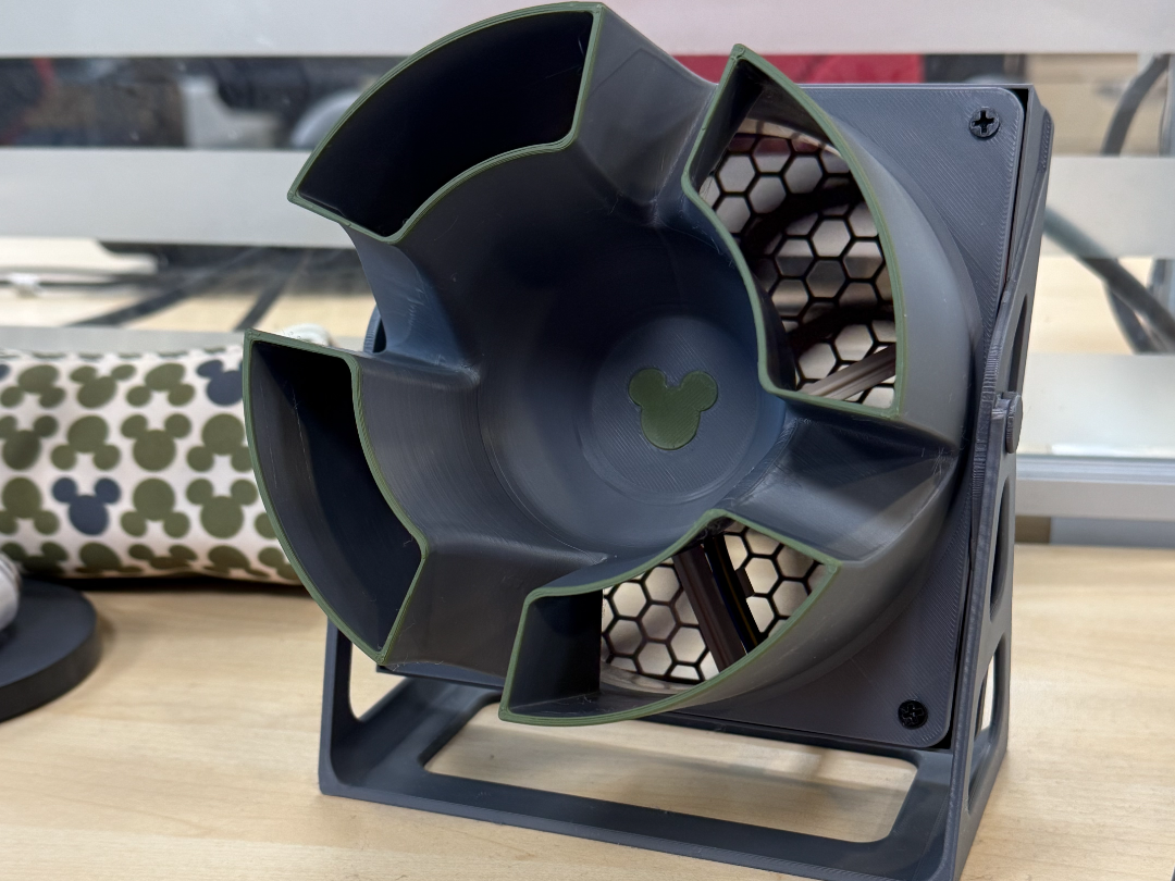 140mm Noctua fan housing and amplifier