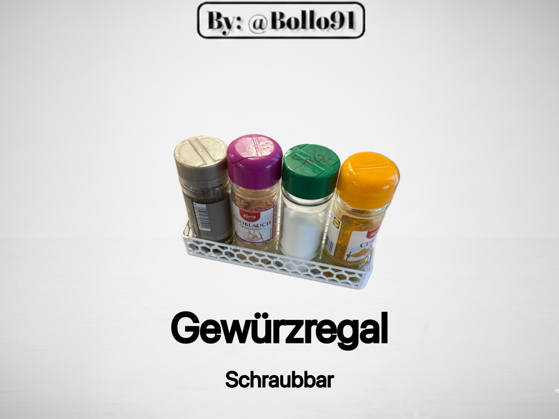 Gewürzregal