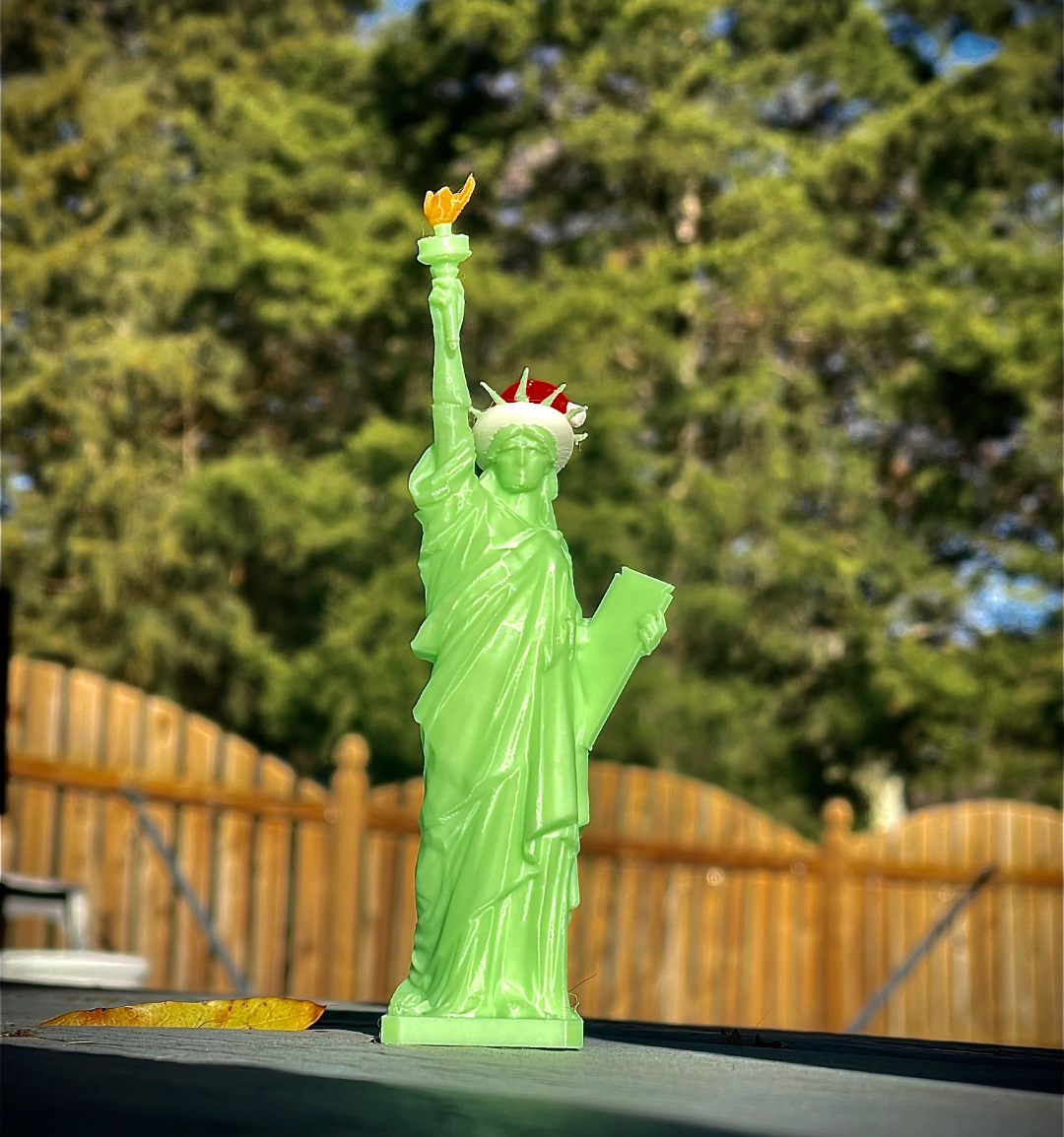 Statue of Liberty Christmas (in a Santa Hat)