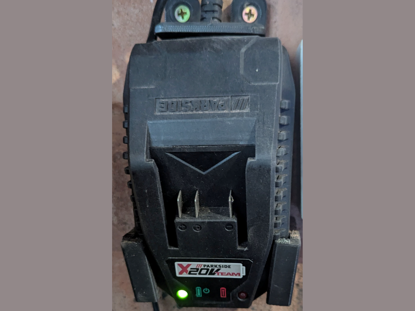 Parkside Lidl Battery Charger Wall Mount / Holder
