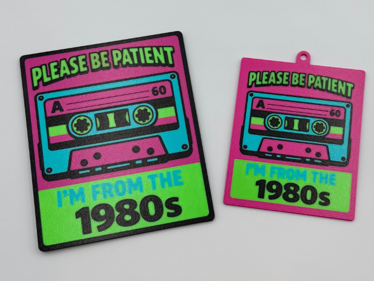 Please be patient I'm from the 1980s