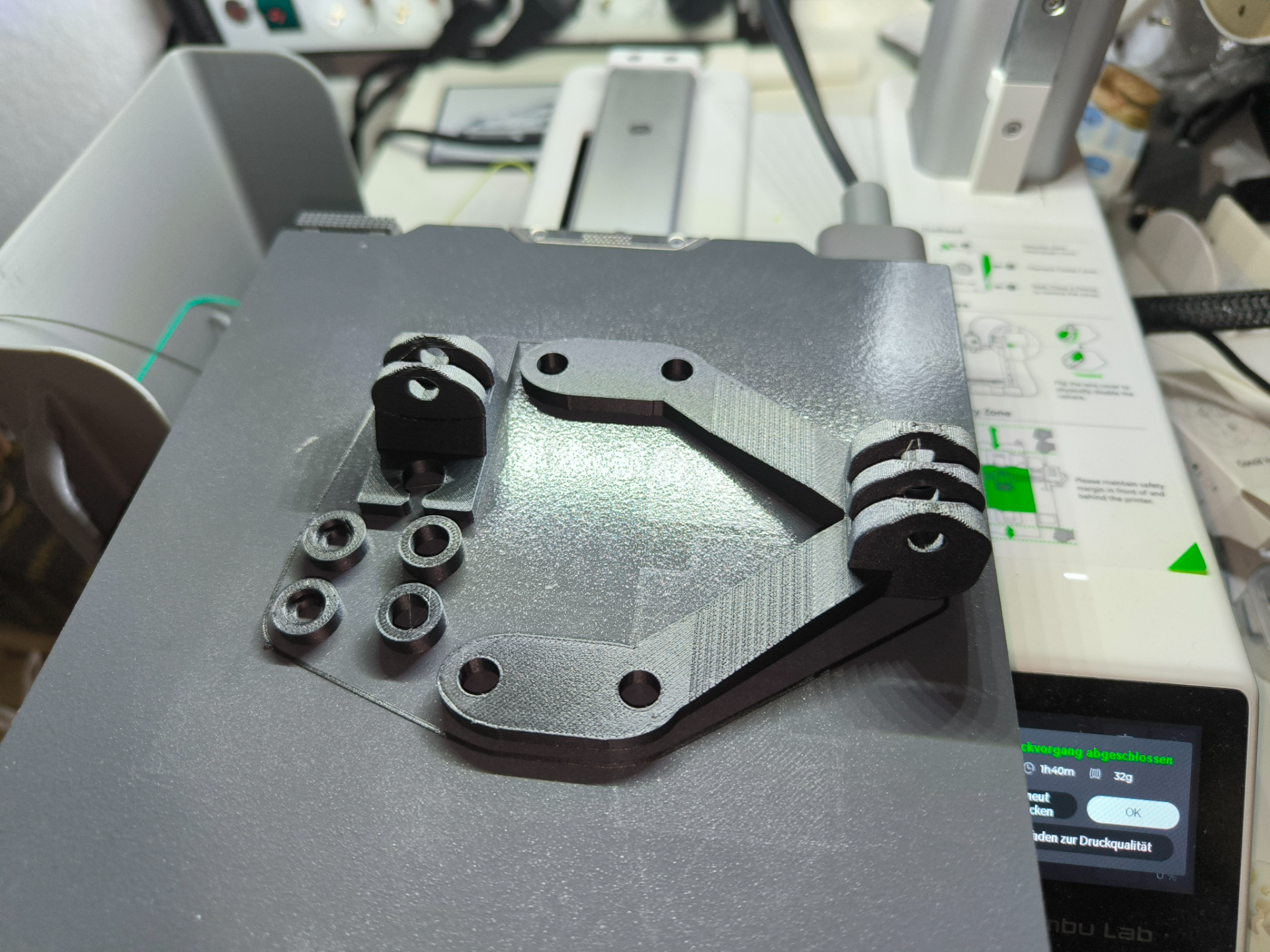 Koso DB01R Tachohalter für Simson S51