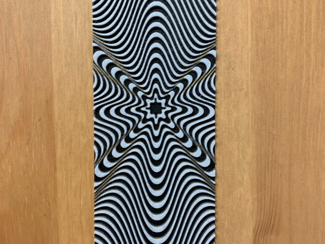 optical illusion bookmark