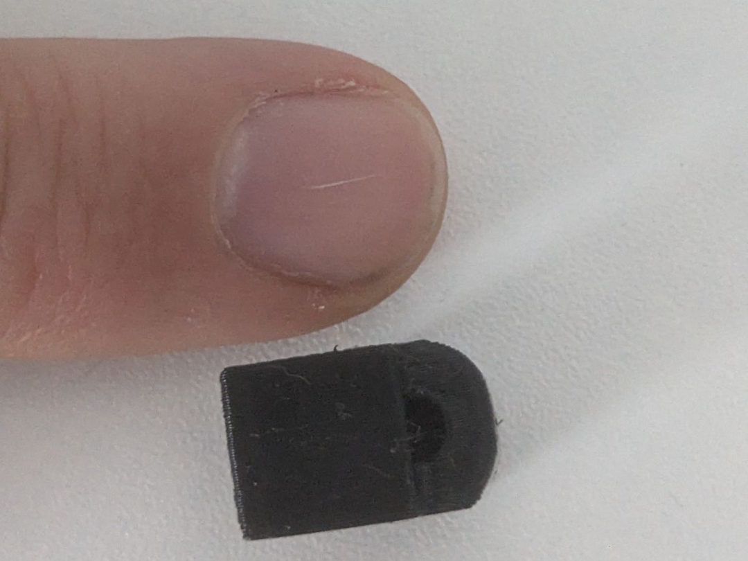 Worlds smallest whistle 0.9g @ 5kHz