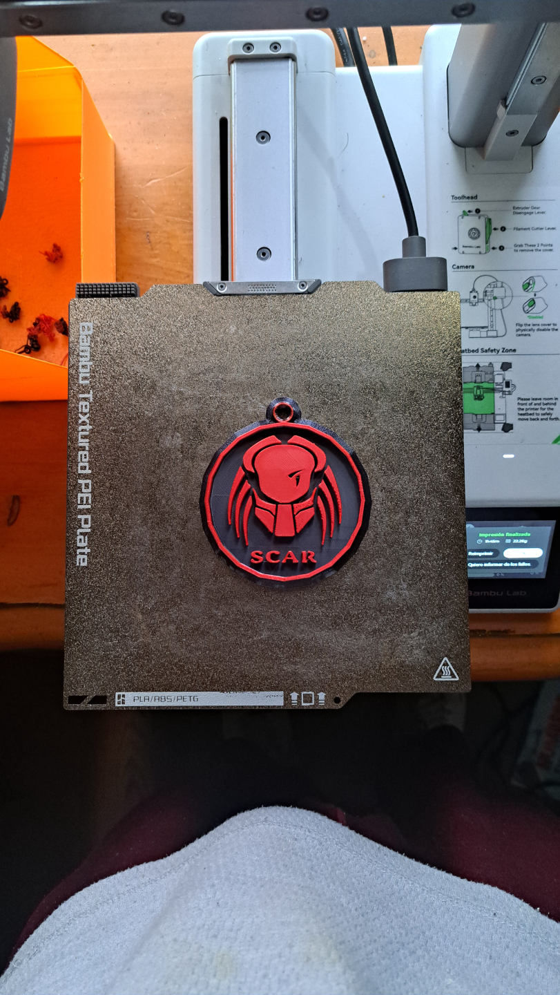 Predator Keychain Scar avp