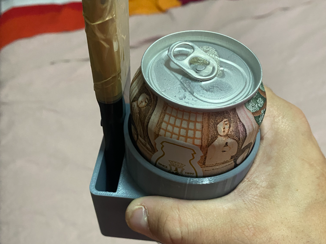 Beer remote holder