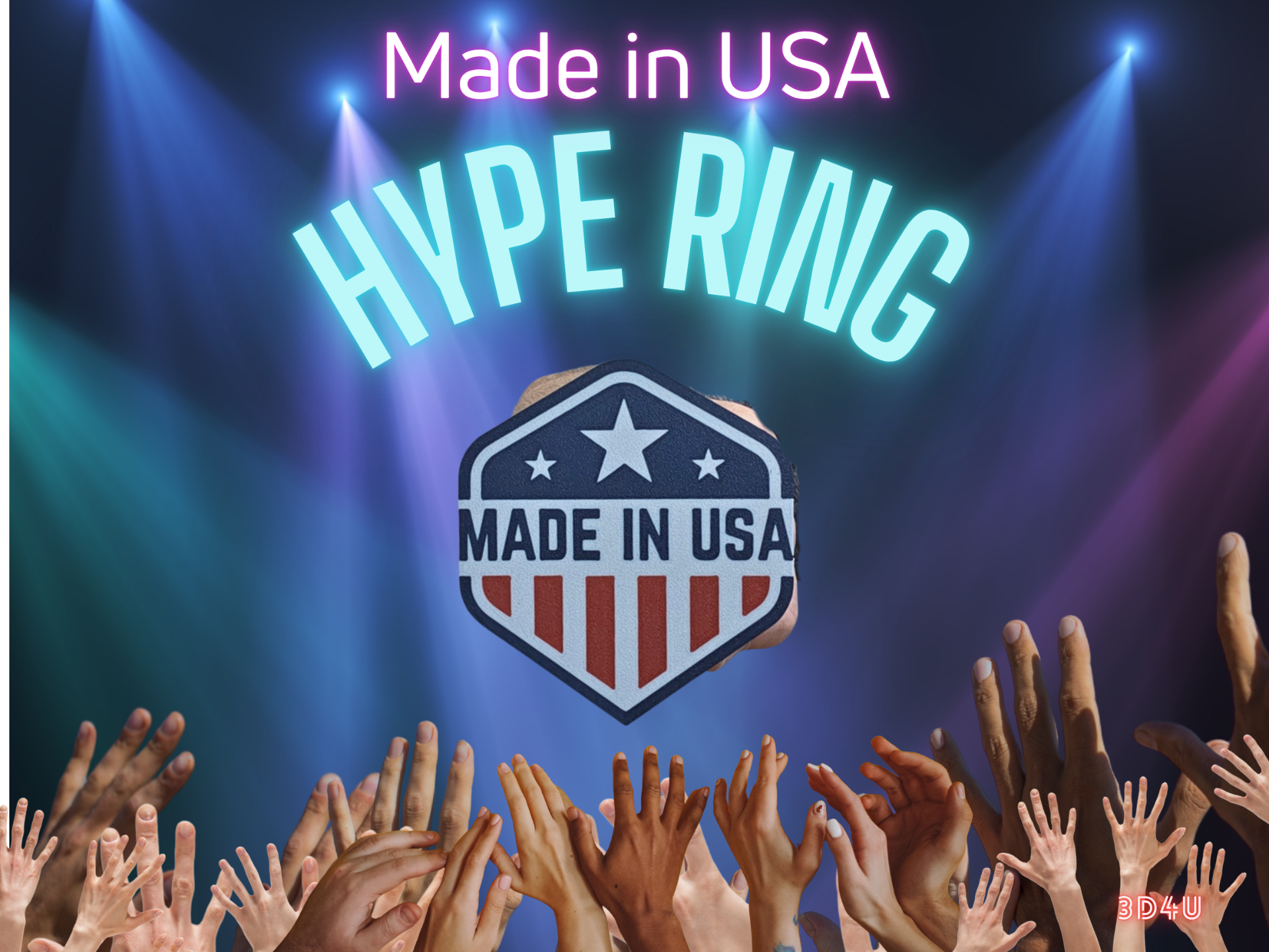 Made USA Hype Ring