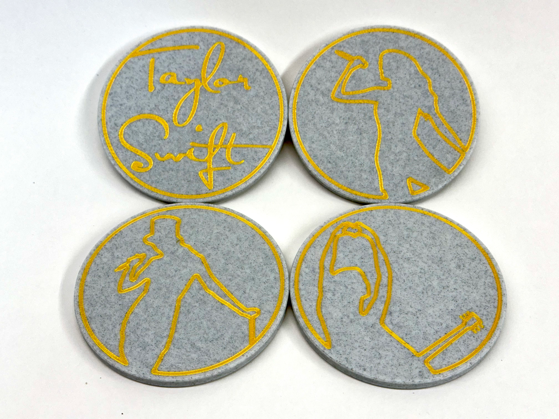 Taylor Swift Coaster - Outline - Full Set