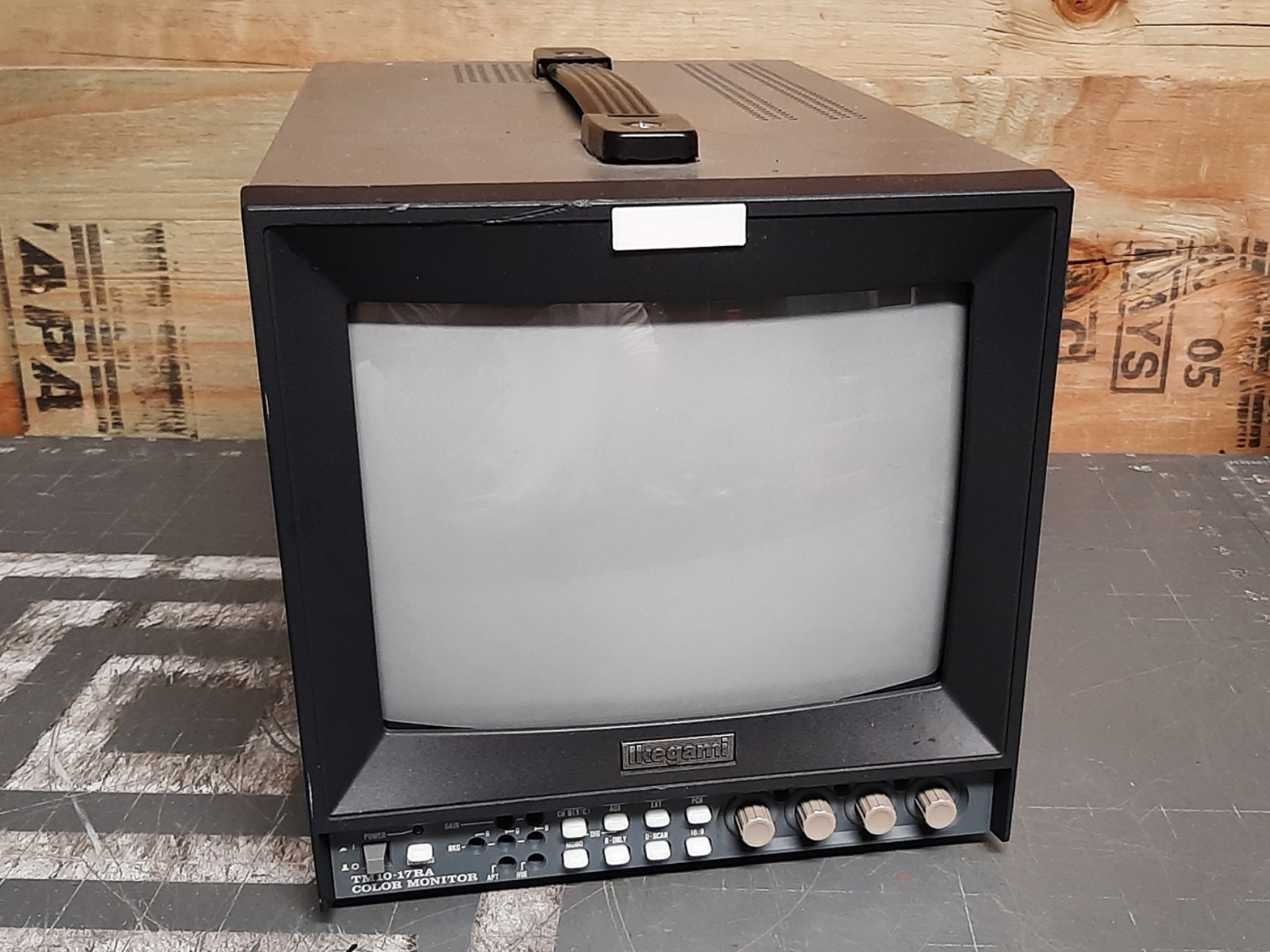 Ikegami CRT Monitor Tally Light Cover